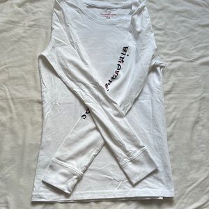 Vineyard Vines white long sleeve